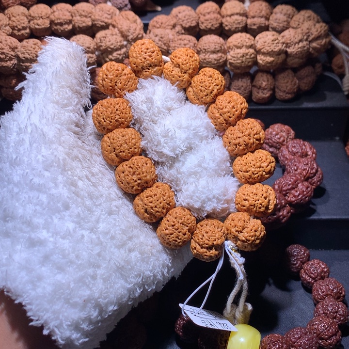 明***天金刚菩提吊坠22尺梁闷墩定制五星