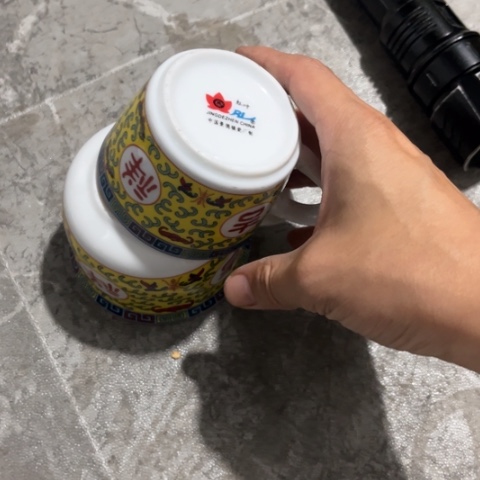 碗杯两个陶瓷陶瓷陶瓷