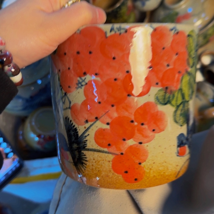 瓷片景德镇陶瓷手工手绘