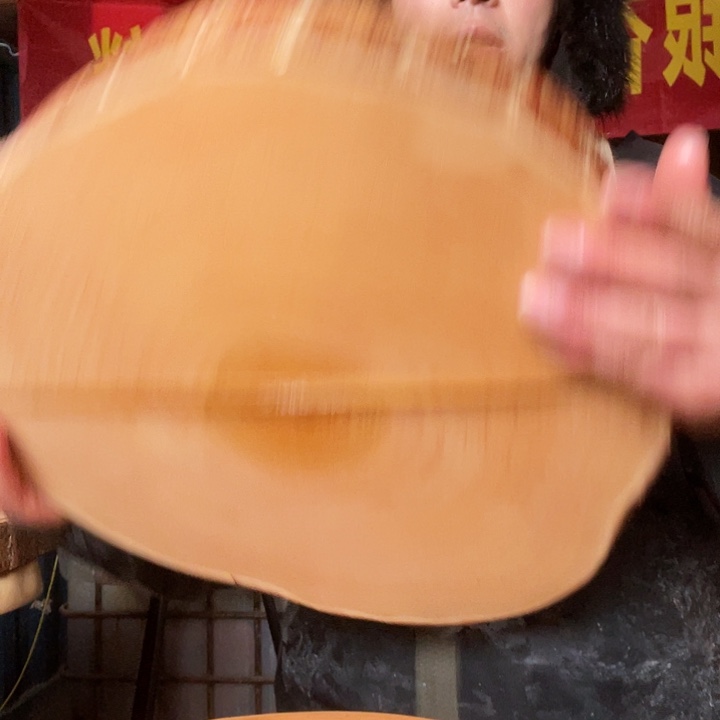 泪***贵木A银杏木菜板原木整切