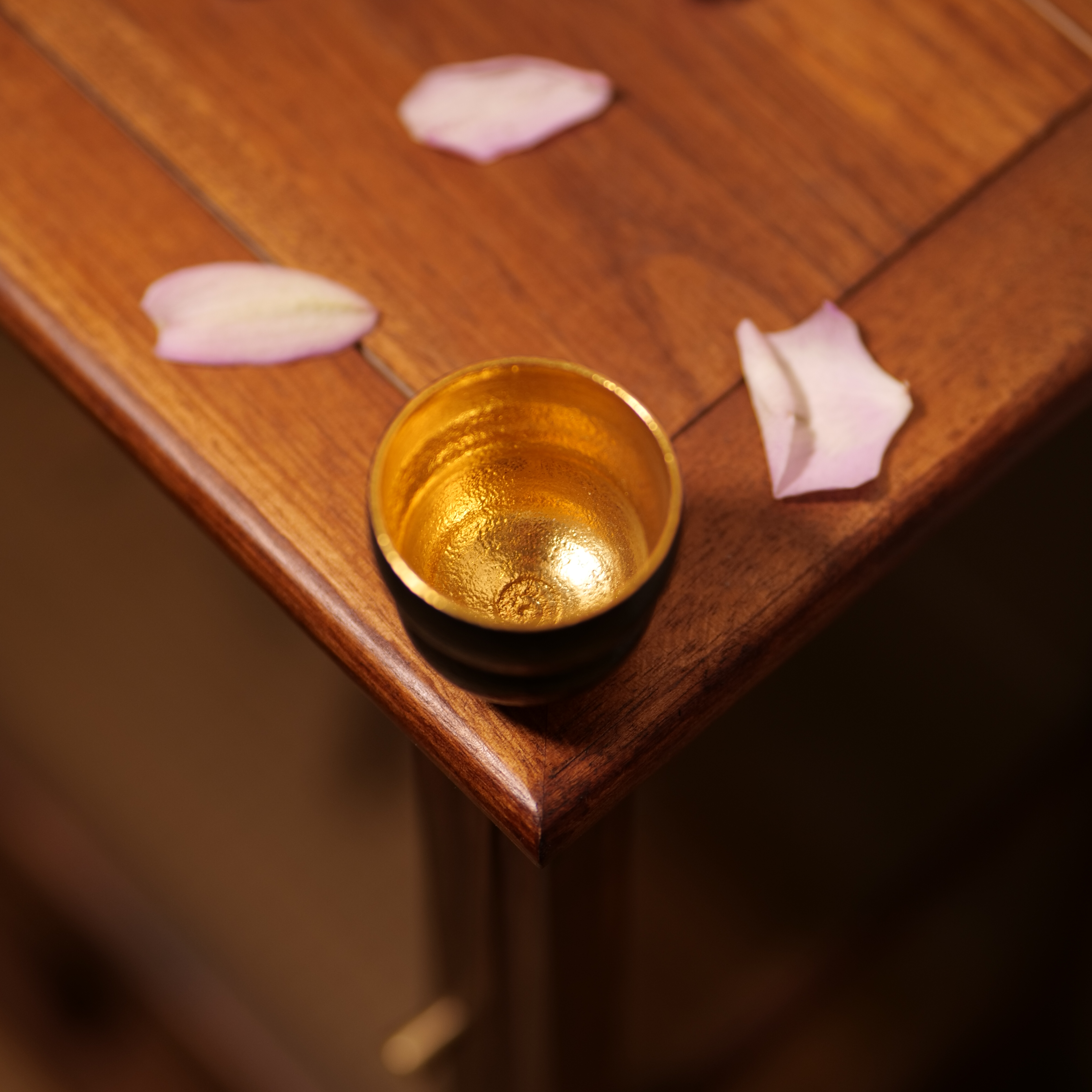 LST0003 山怂霖松堂 鎏金福禄杯