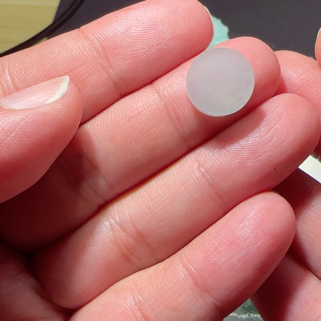 8***8定制翡翠未镶嵌天然翡翠无事牌