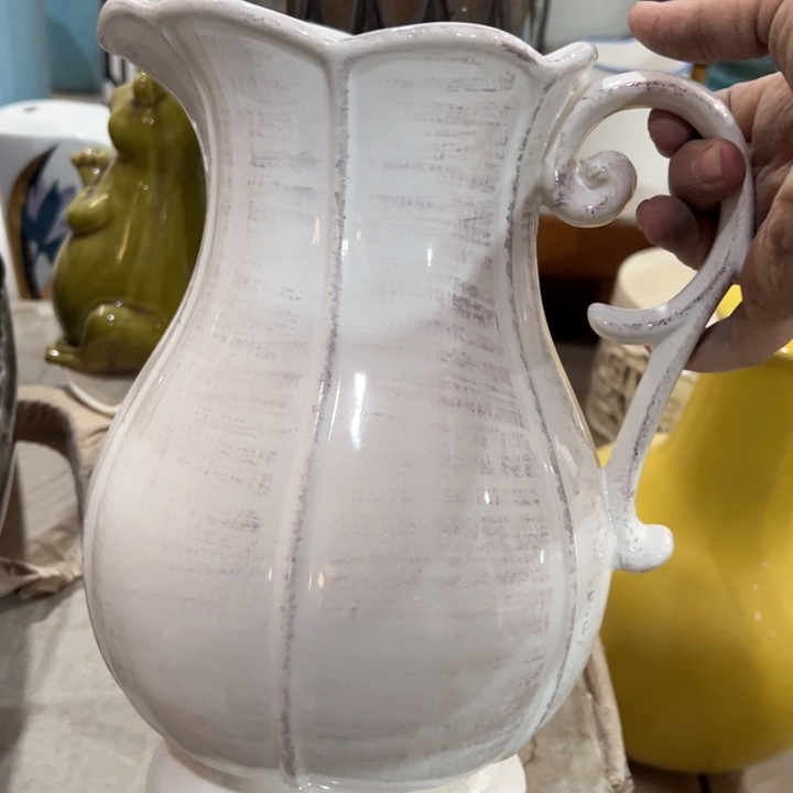 陶瓷花瓶摆件外贸出口微瑕捡漏高27口12公分