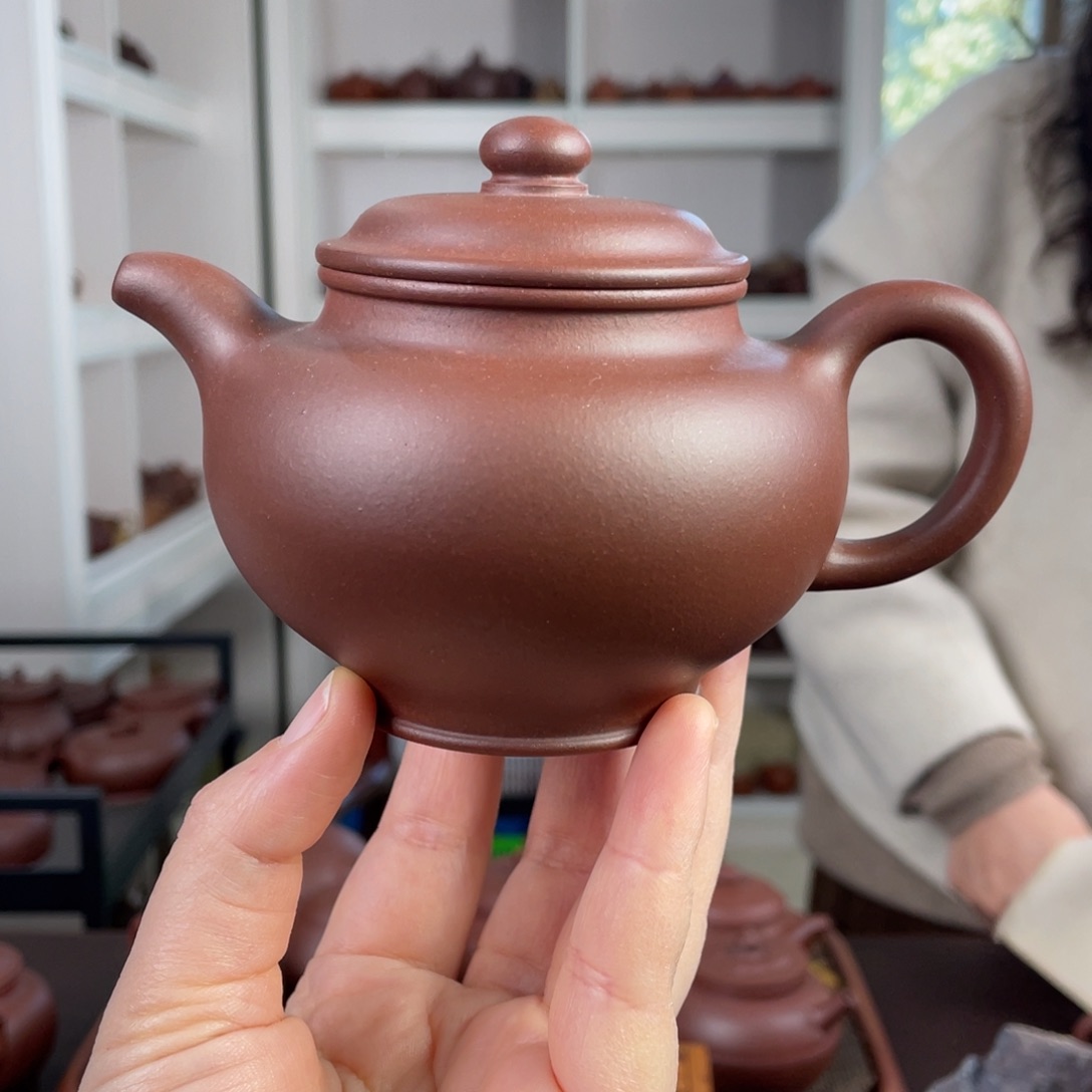 紫砂茶壶底槽清裰只270cc
