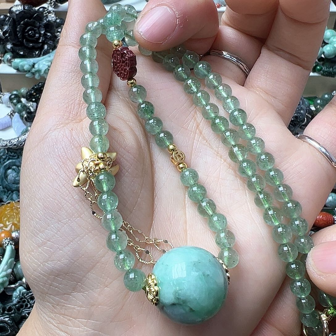 翡翠戒指未镶嵌炸