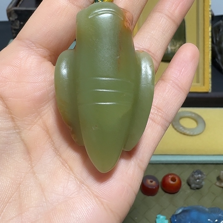 龙***仔和田玉未镶嵌颈饰