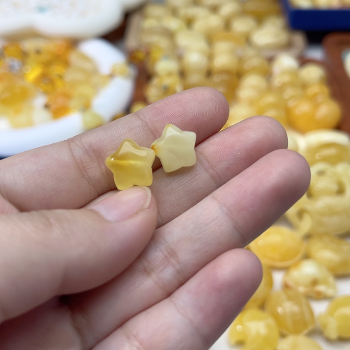 【闪购商品】未镶嵌蜜蜡裸石配饰