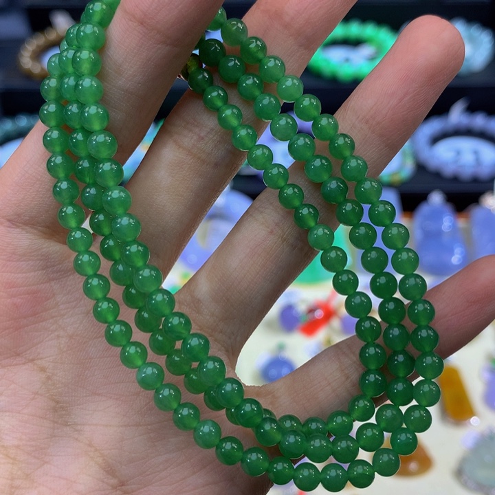 未镶嵌手链翡翠翡翠