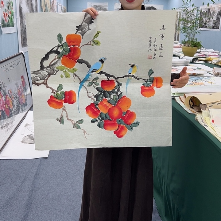 国画手绘国画大捡漏！