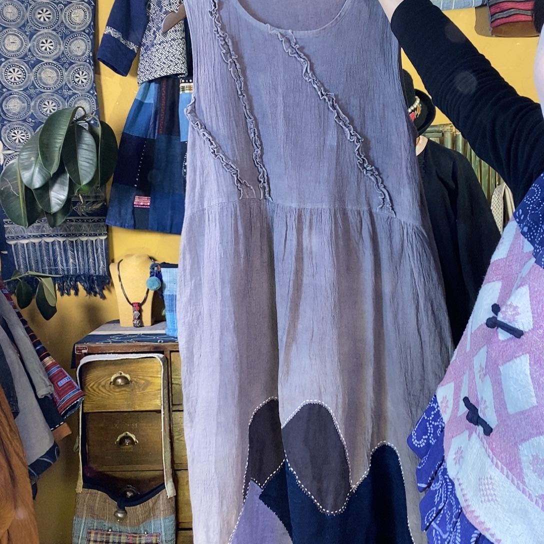 织绣幺*子手工制作裙子