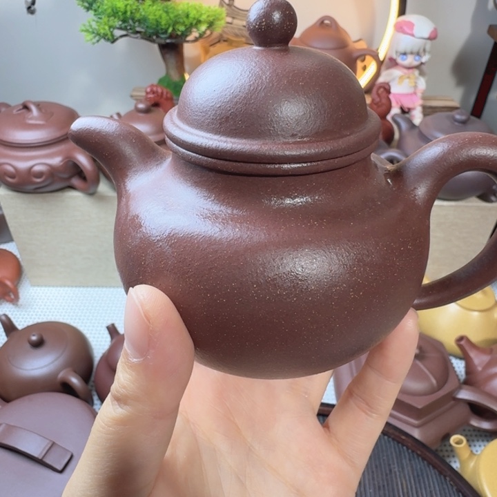 原矿掇球240cc紫泥