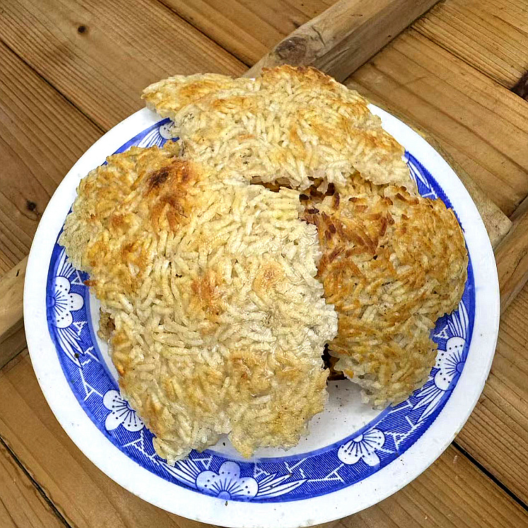 农家土锅巴六安特产农家手工老式土灶大米锅巴原味小零食非油炸