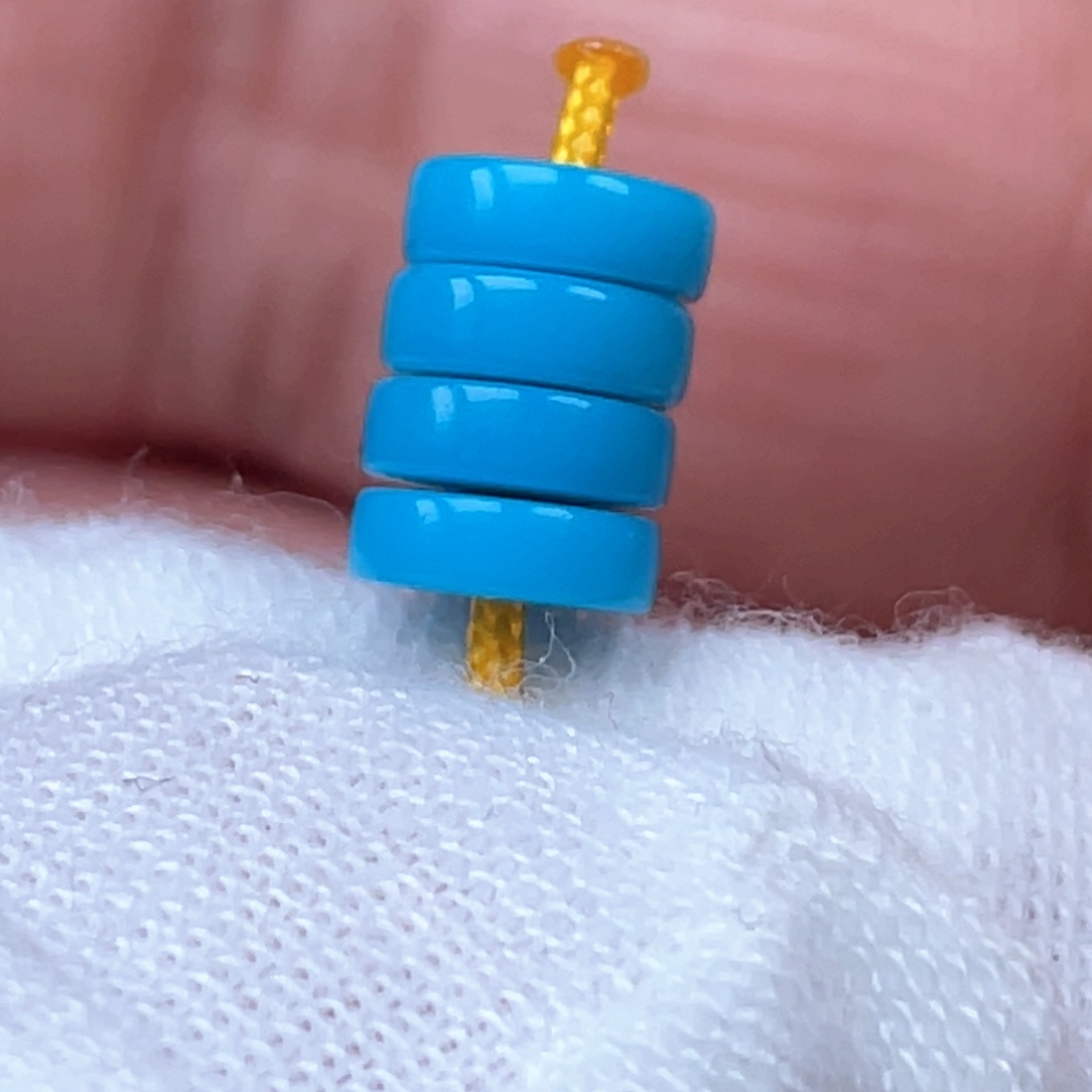 绿松石未镶嵌颈饰5.5mm