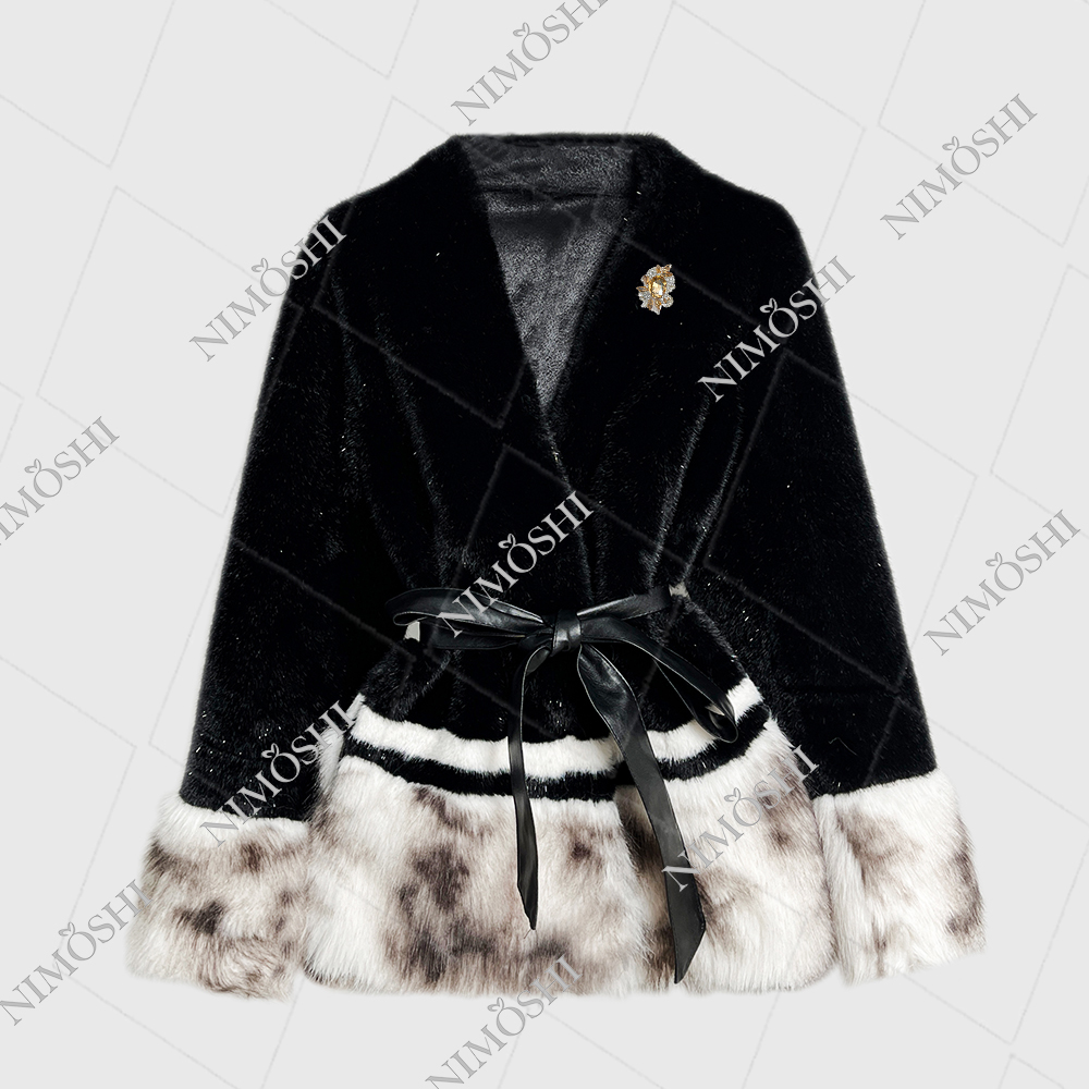 NIMðSHI【美美】轻奢气质时尚宽松外套女  L5079