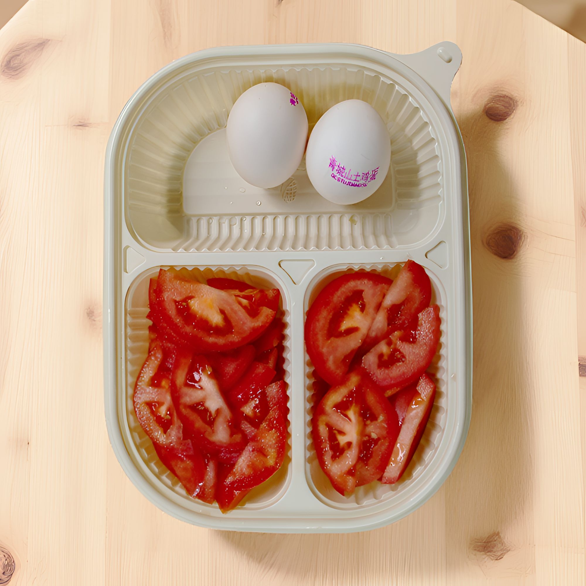 番茄煎蛋汤（青城山土鸡蛋2个）