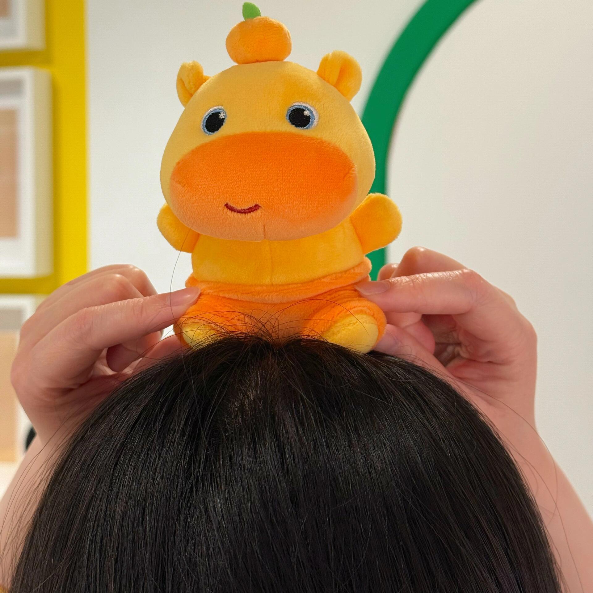 高颜值可爱水鲀撸撸挂件玩偶毛绒公仔钥匙扣装饰送朋友闺蜜小礼物
