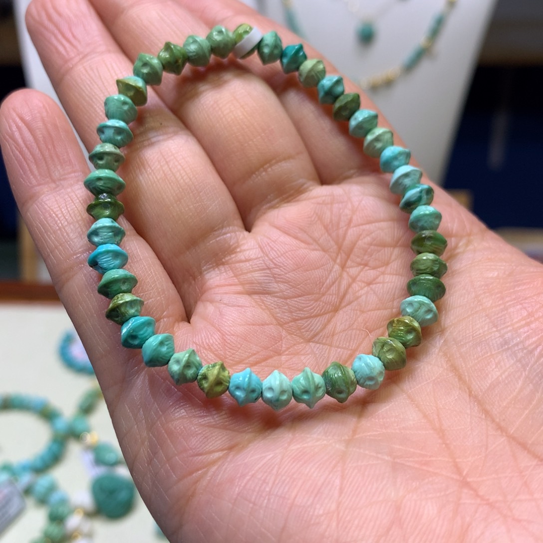 绿松石未镶嵌单圈