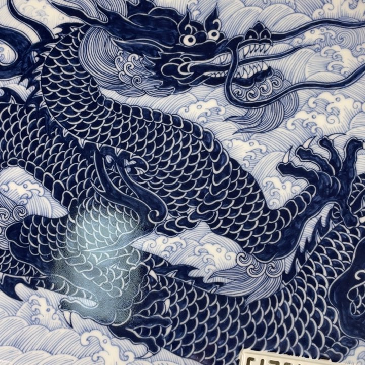 方*意景德镇手工手绘陶瓷