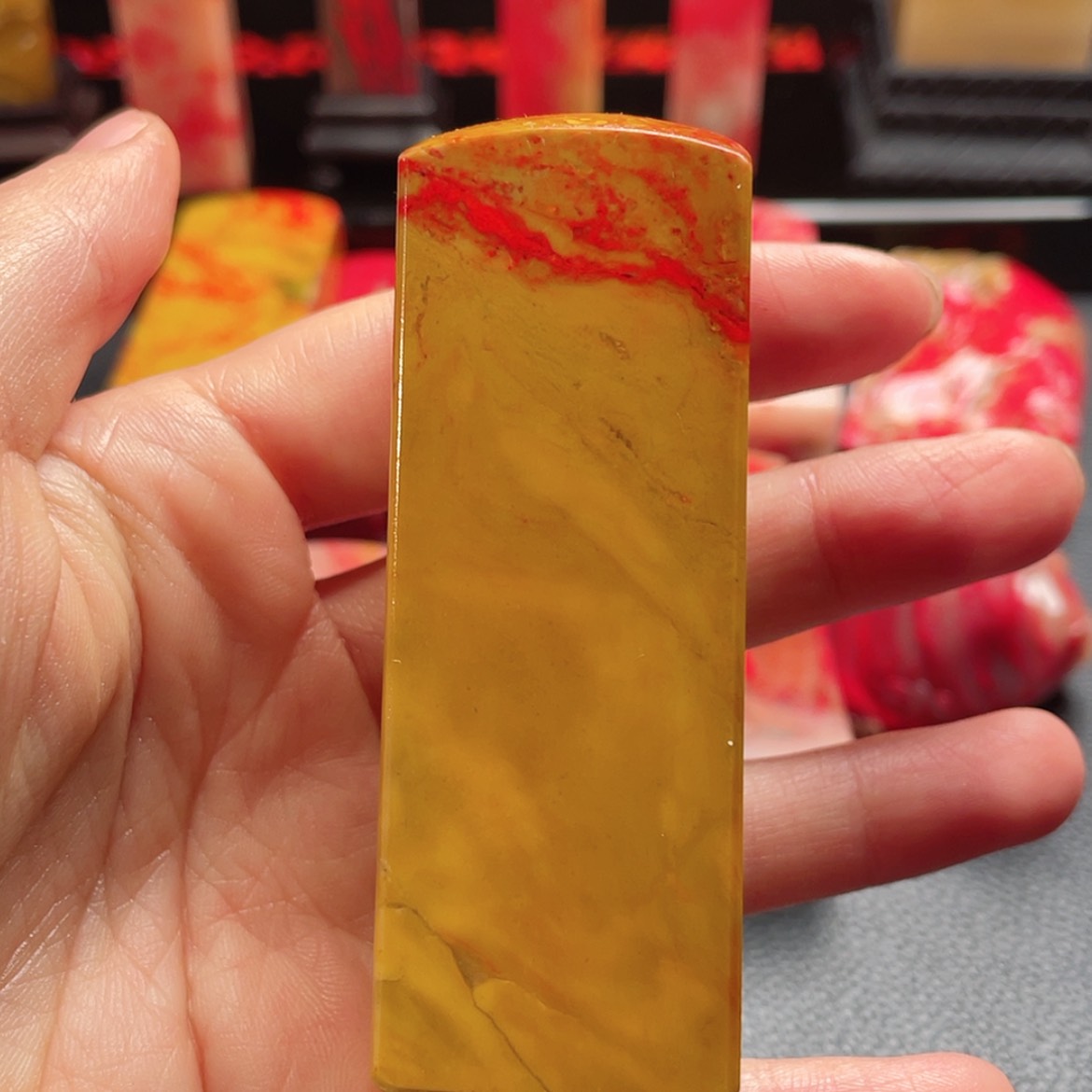 【闪购商品】昌化鸡血石邵氏鸡血石