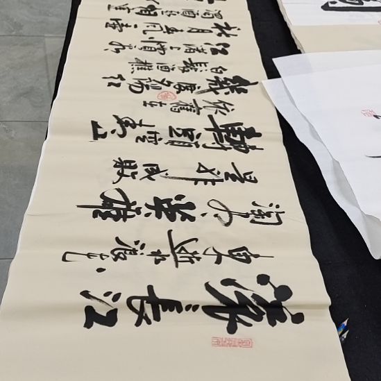 翰墨白武坤老师作品一副