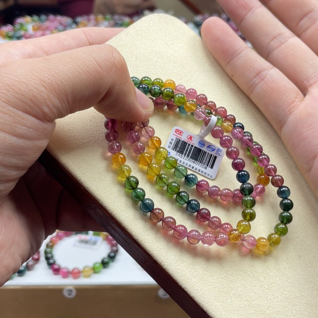 碧玺手串未镶嵌5.5mm.mmmmmmmmm