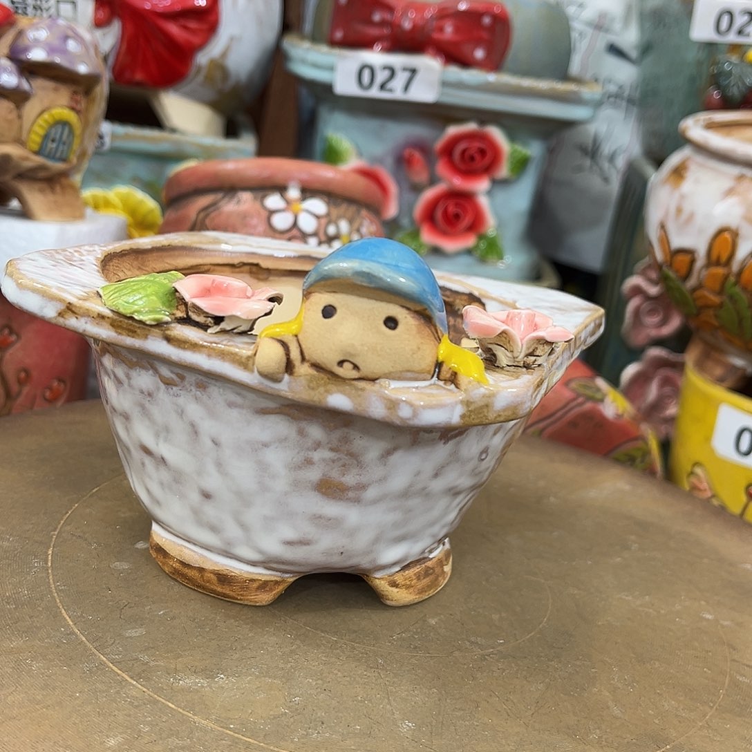 粗陶多肉花盆花盆