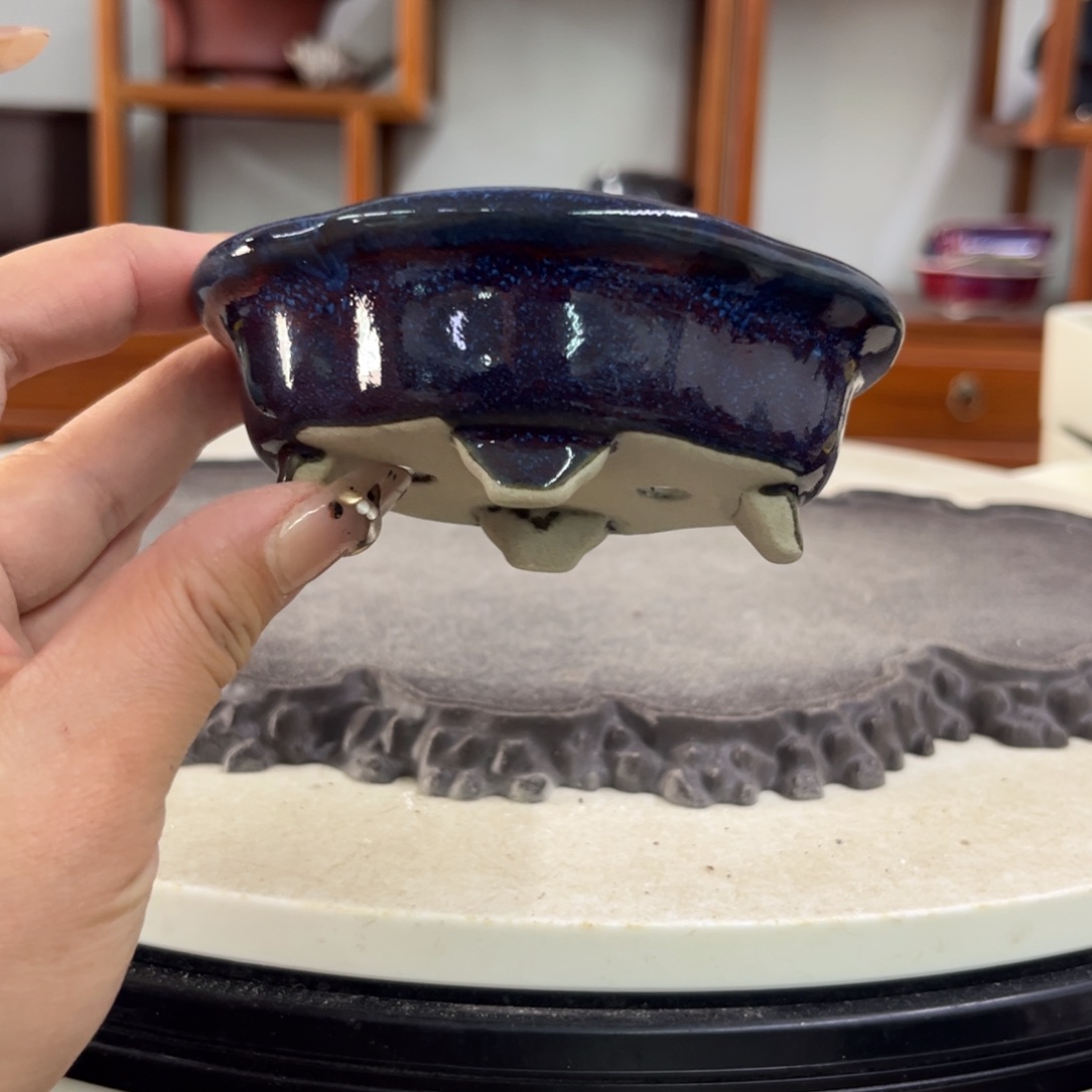 紫砂花盆瑕疵3.5-10.5-8。。。