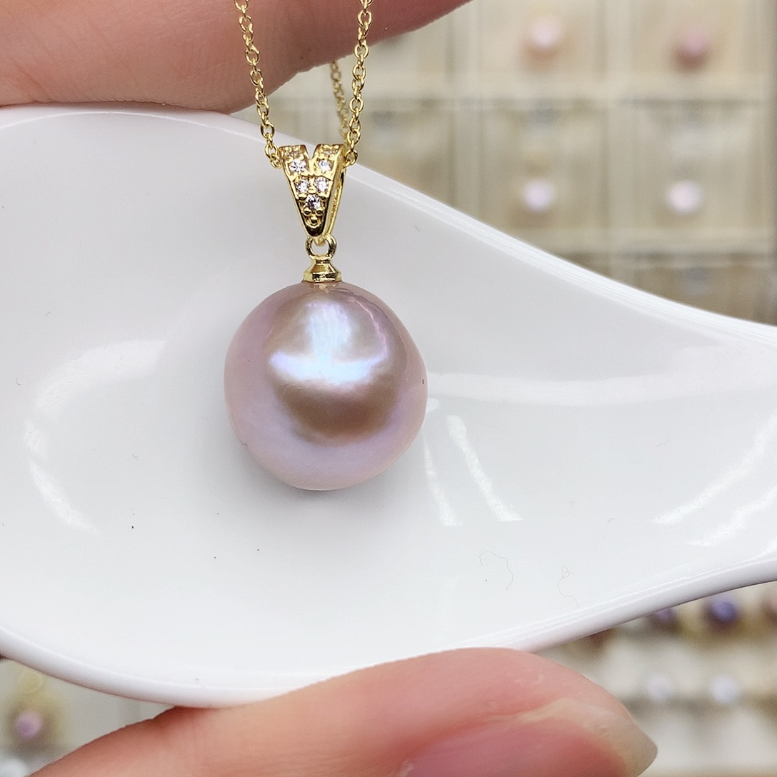 淡水珍珠颈饰合金