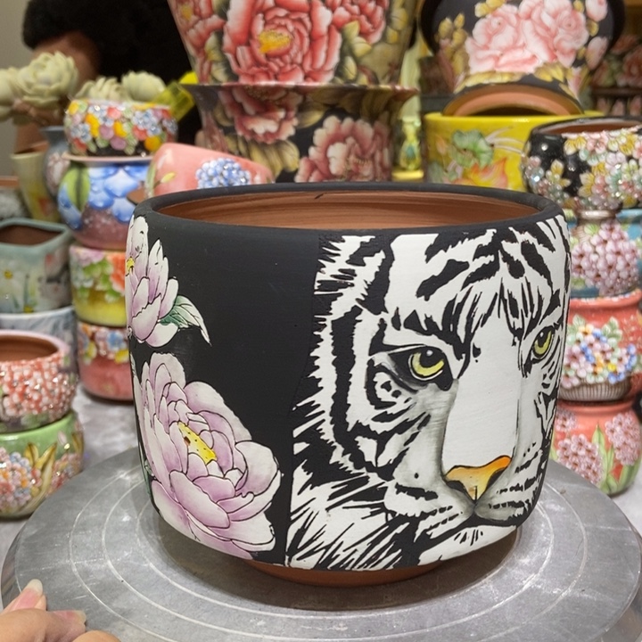 景德镇艺术手绘作品