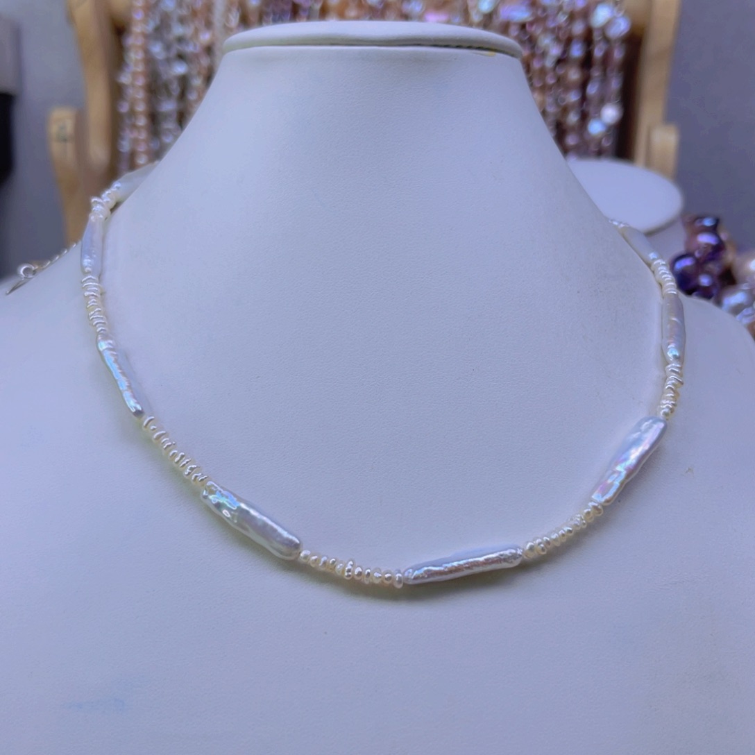 淡水珍珠手绳合金