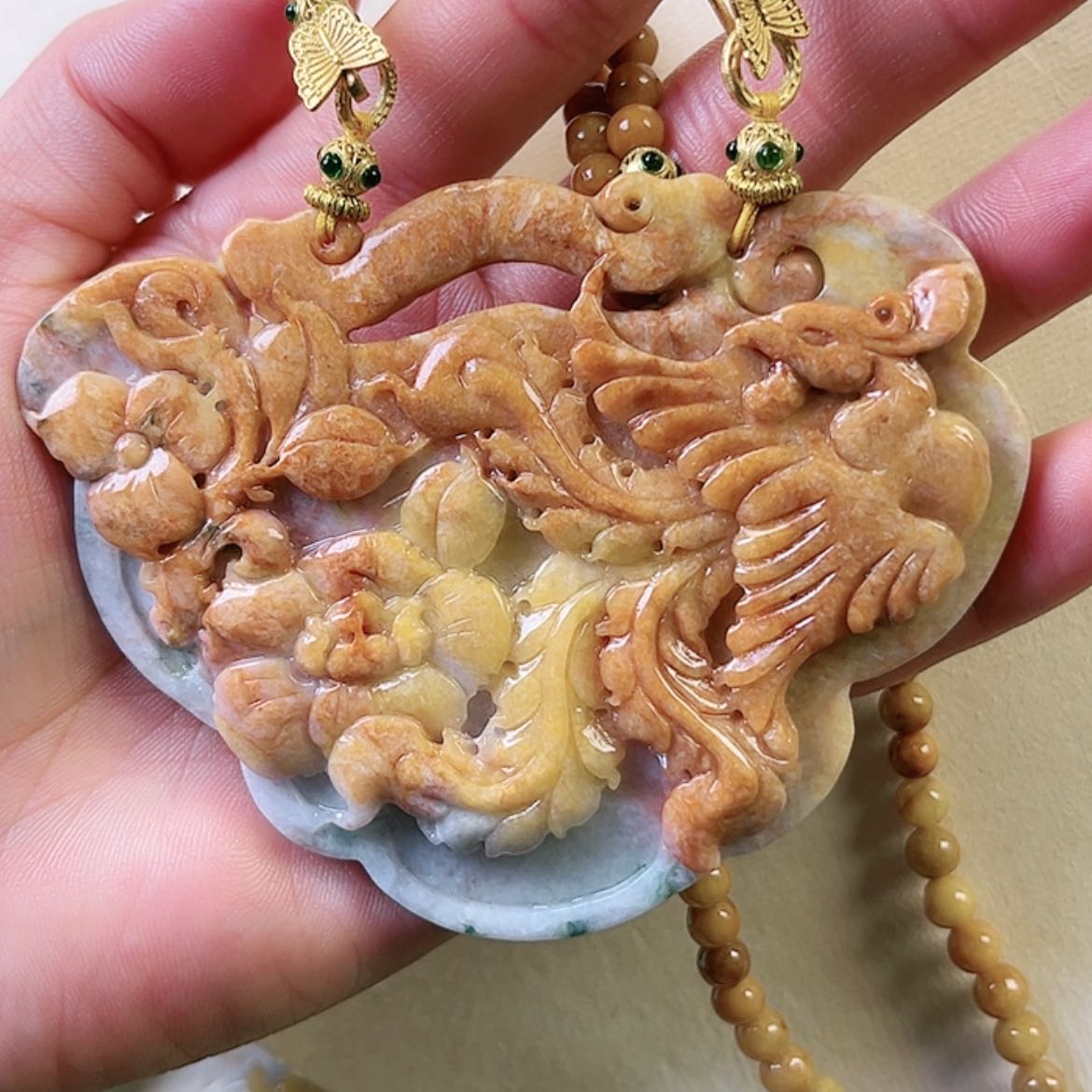 【闪购商品】翡翠颈饰未镶嵌挂件