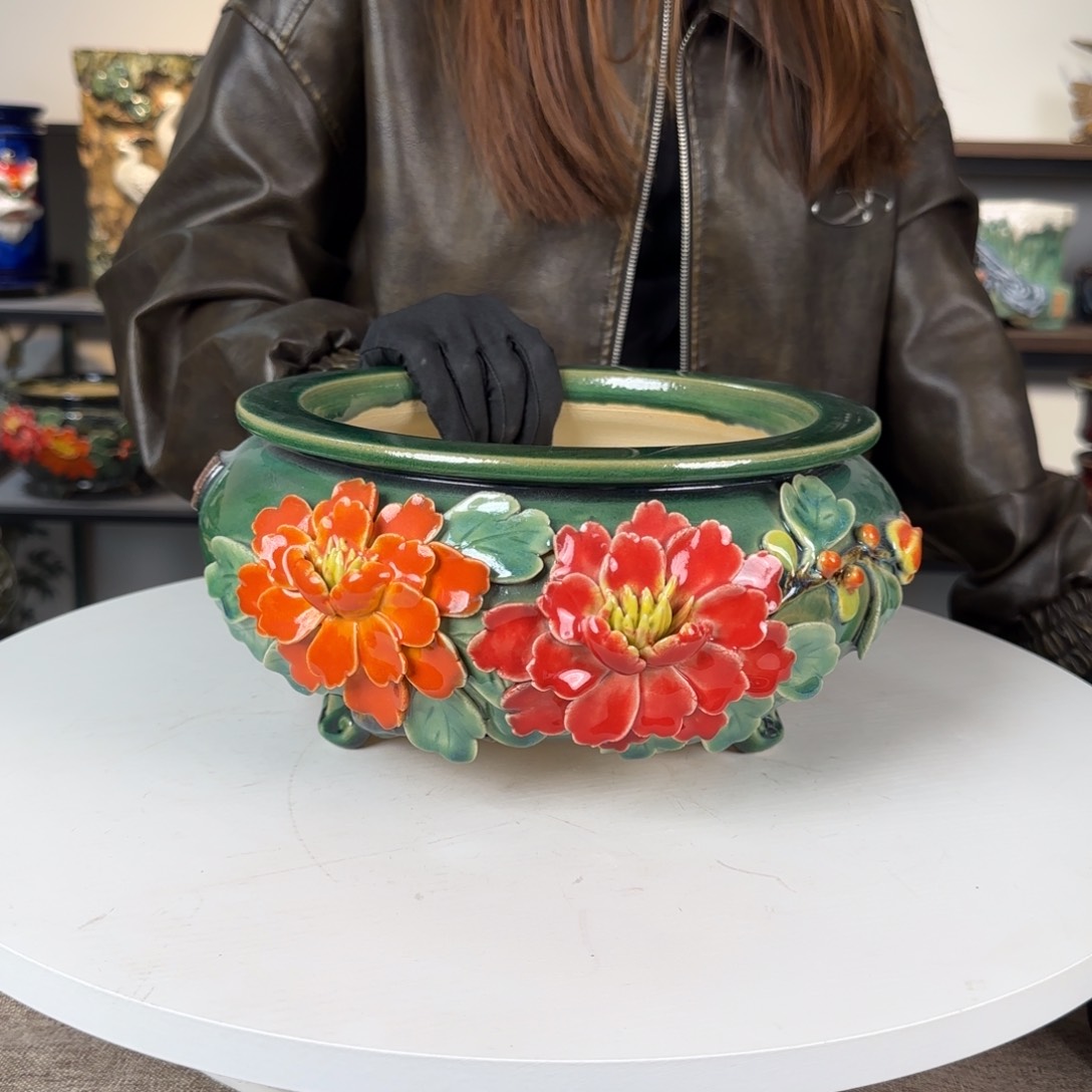 陶一风堂石湾盆。