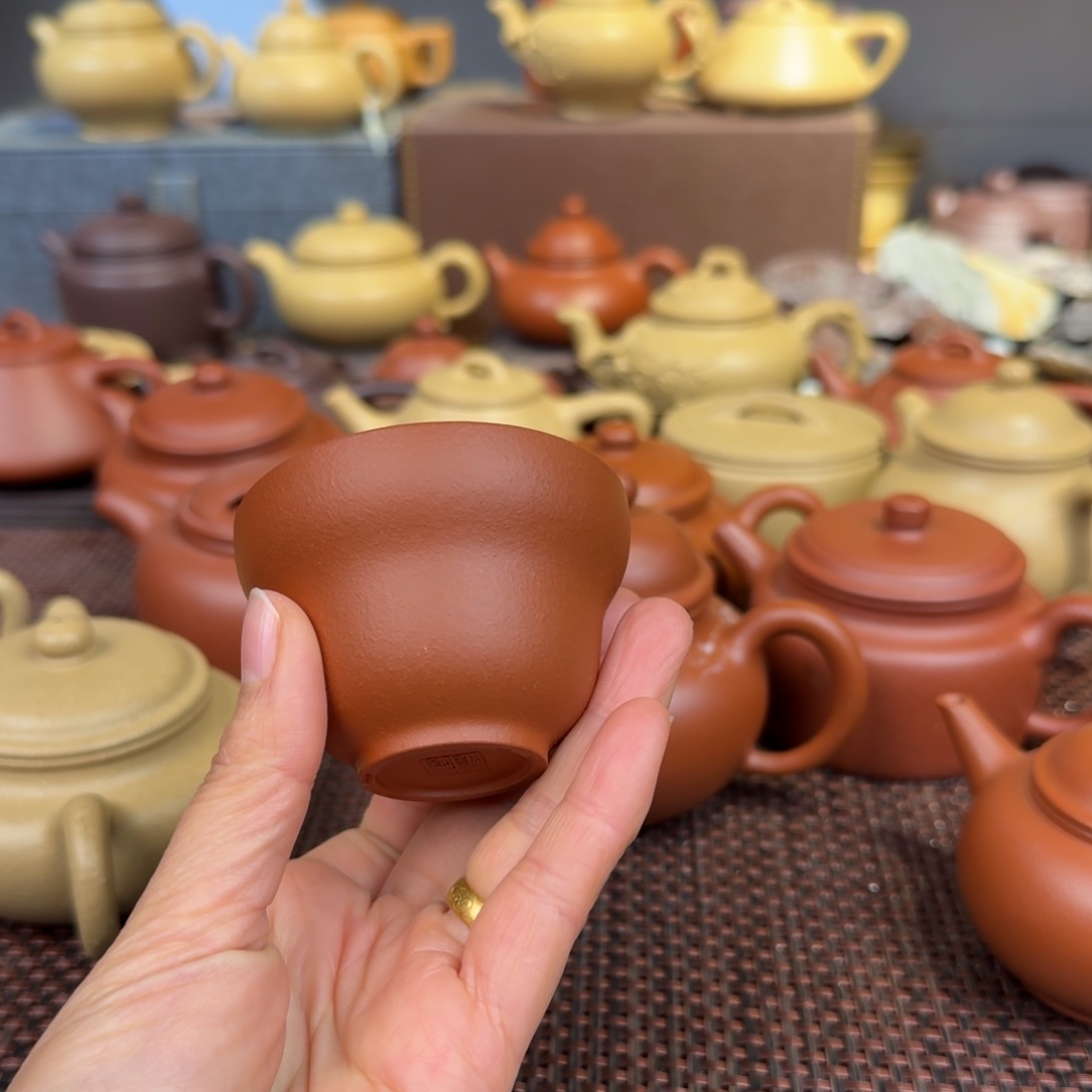 朱泥茶壶50毫升左右