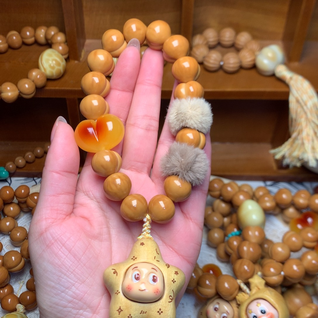 猴头核桃把件15高定定制