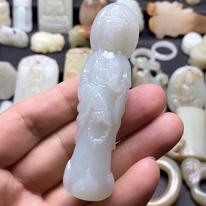 颈饰未镶嵌和田玉用****3