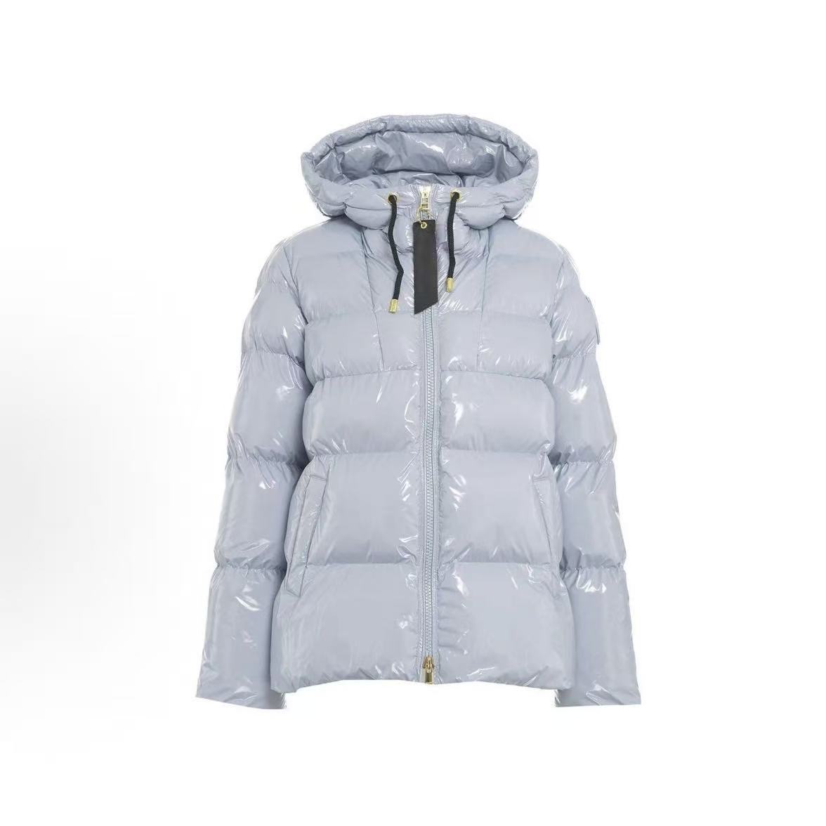 077---蓝+白色宽松外套上衣