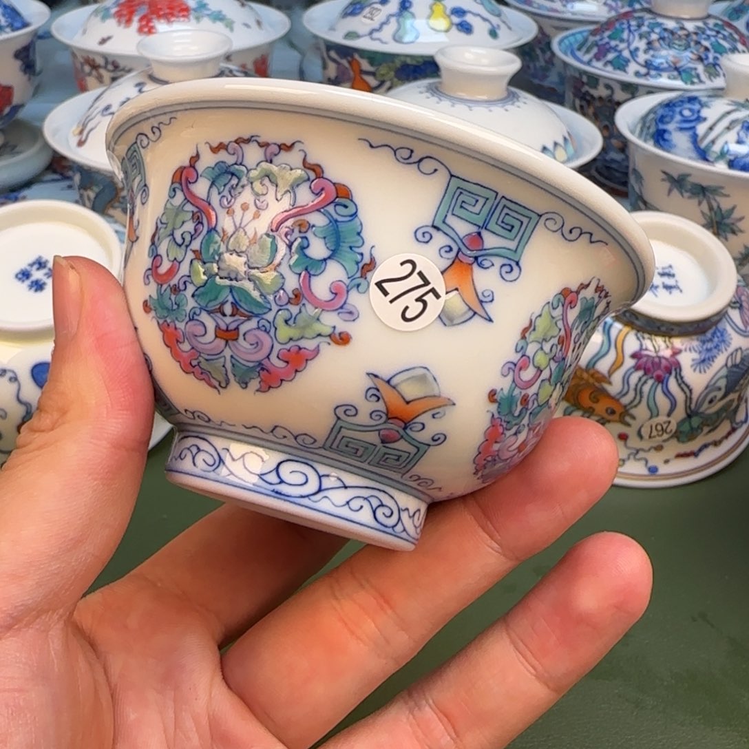 彦祖纯手工手绘茶具275