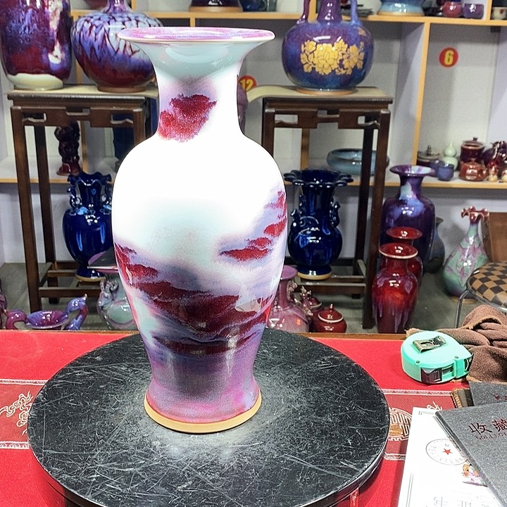 瓶中国神垕精品钧瓷