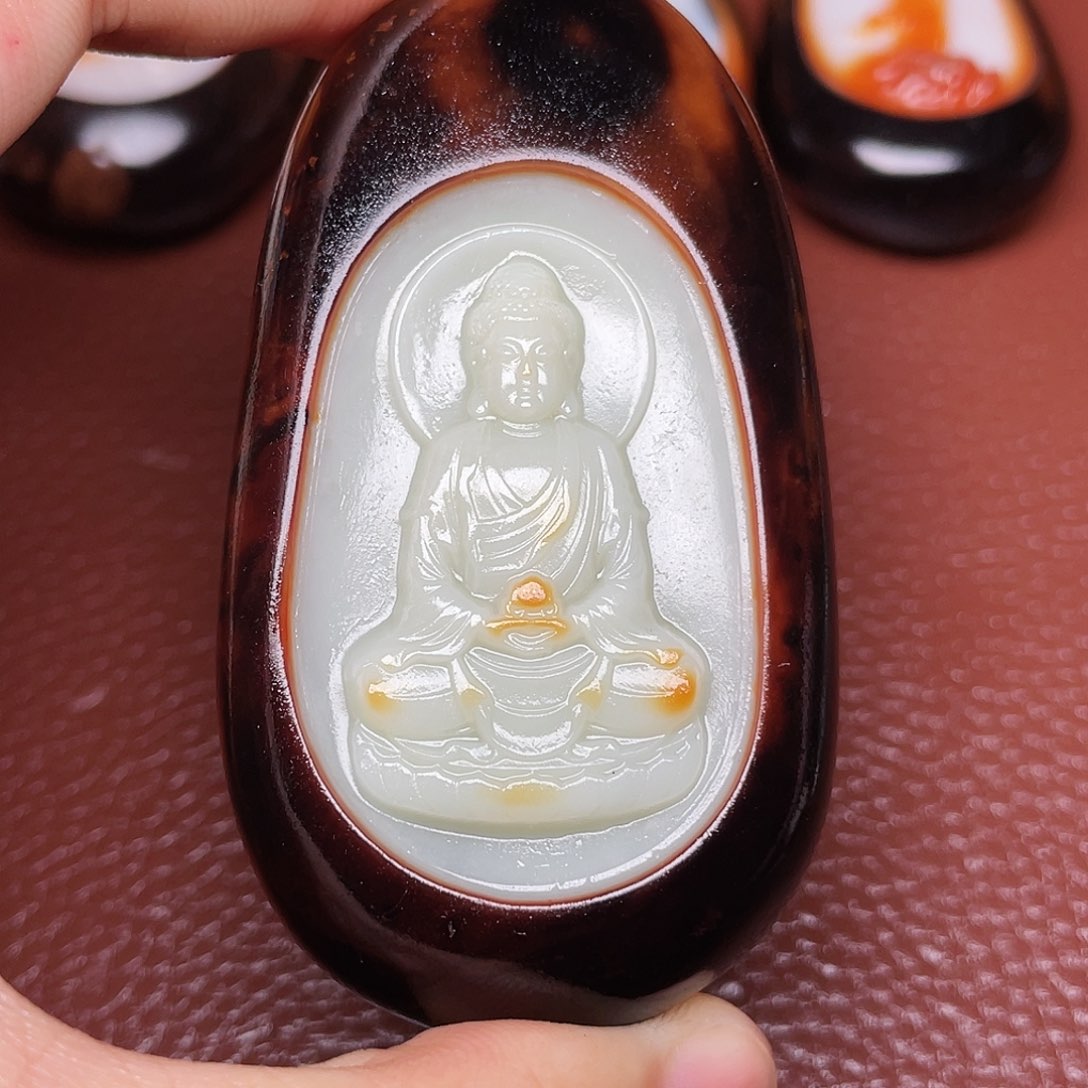 和田玉颈饰未镶嵌姜*