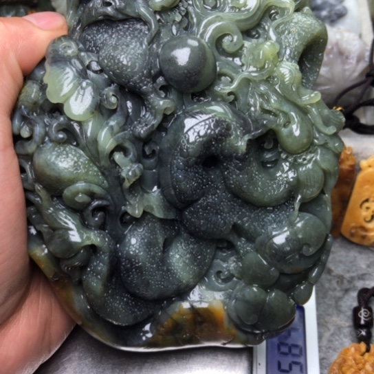 和田玉把件未镶嵌美*