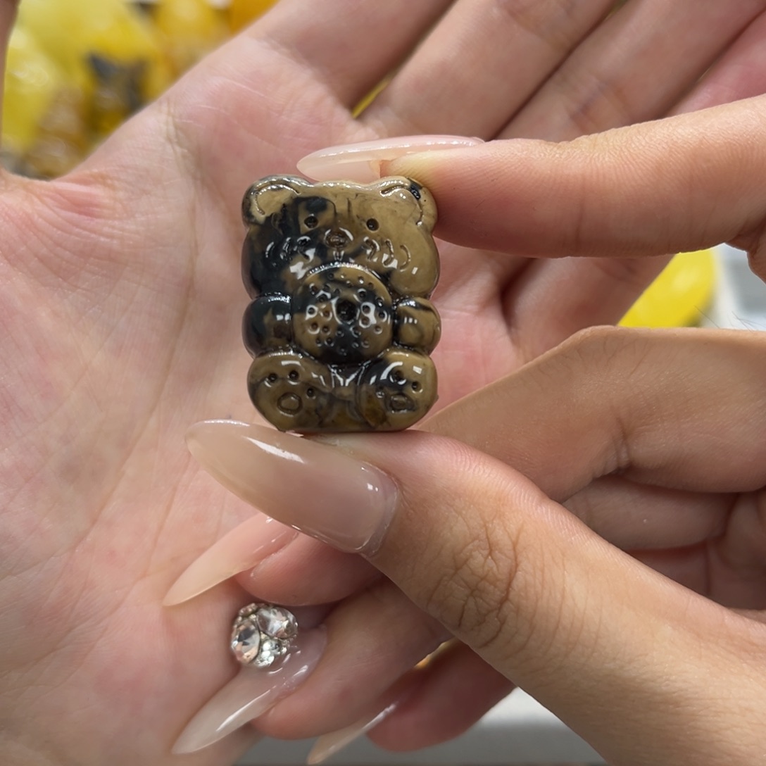 琥珀未镶嵌裸石天然琥珀根珀熊