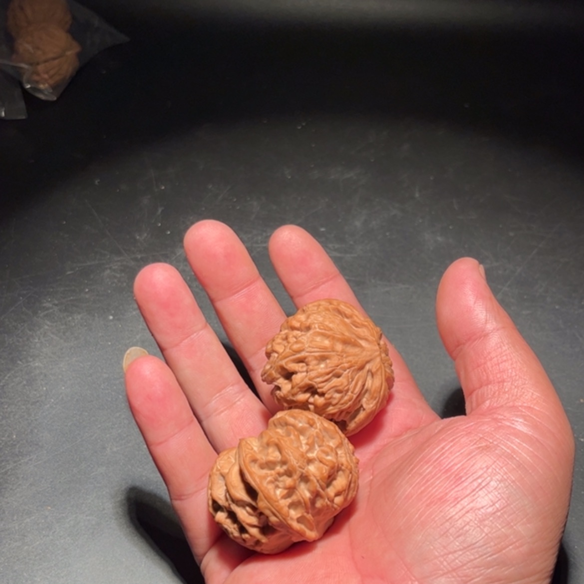 【闪购商品】内*文玩核桃木制手把件