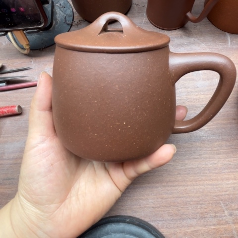 紫砂茶壶野*?半手工盖呗