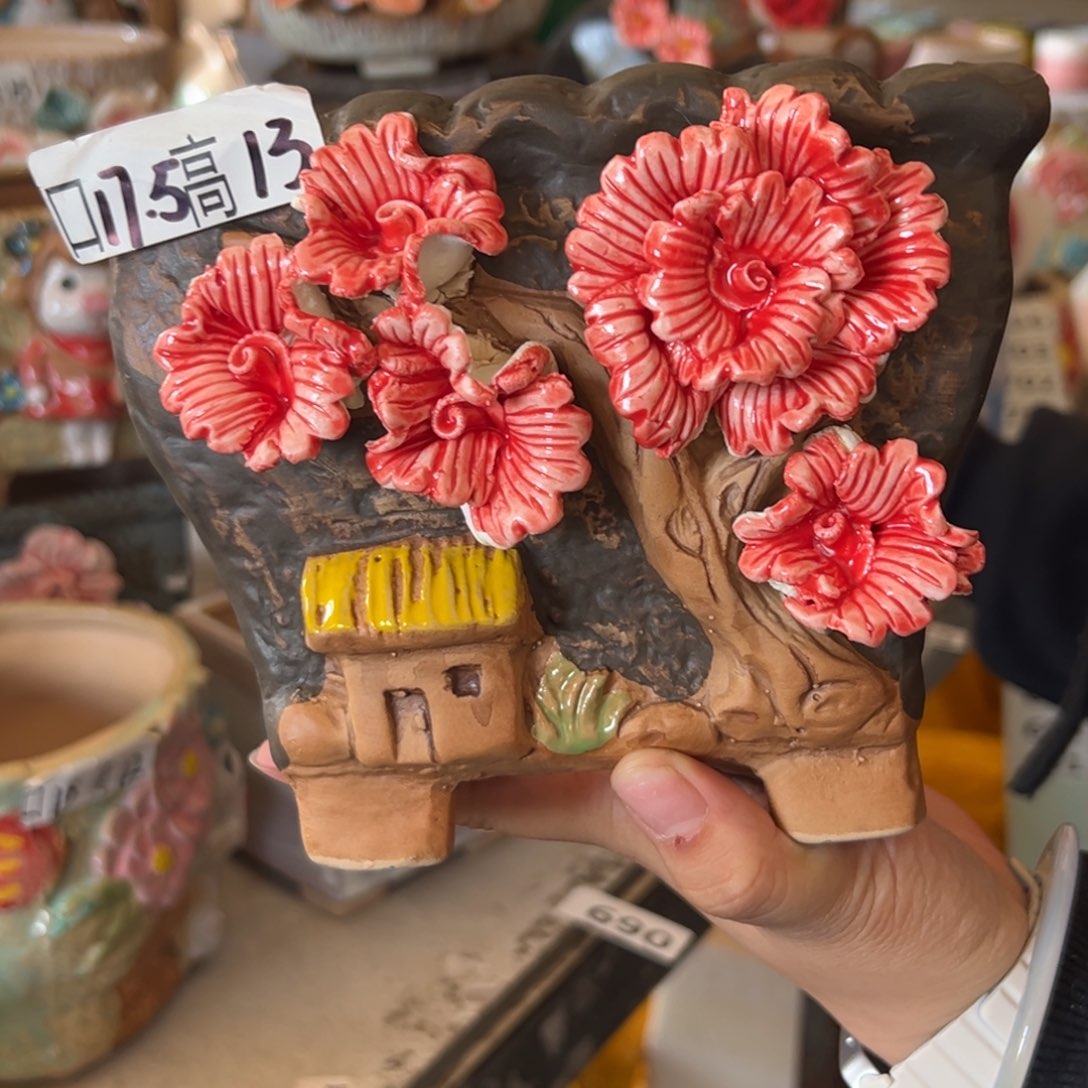 花盆，拍满20发货，退款拉黑