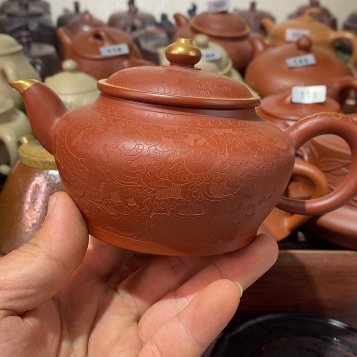紫砂茶壶精工制作