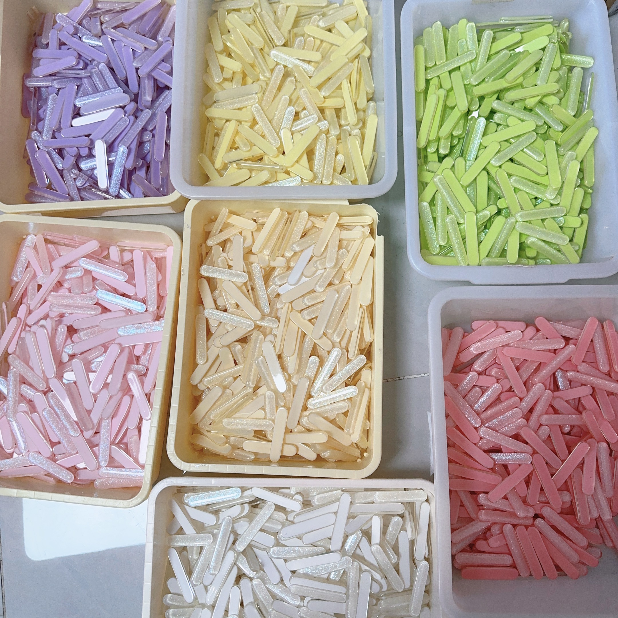 直播间选款diy树脂配件棍棍片片类树脂diy配件