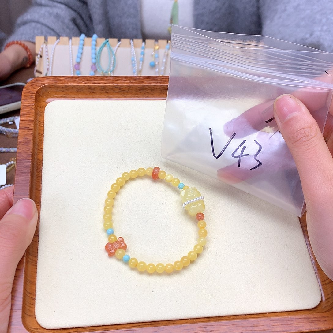 琥珀吊坠(不含链)未镶嵌