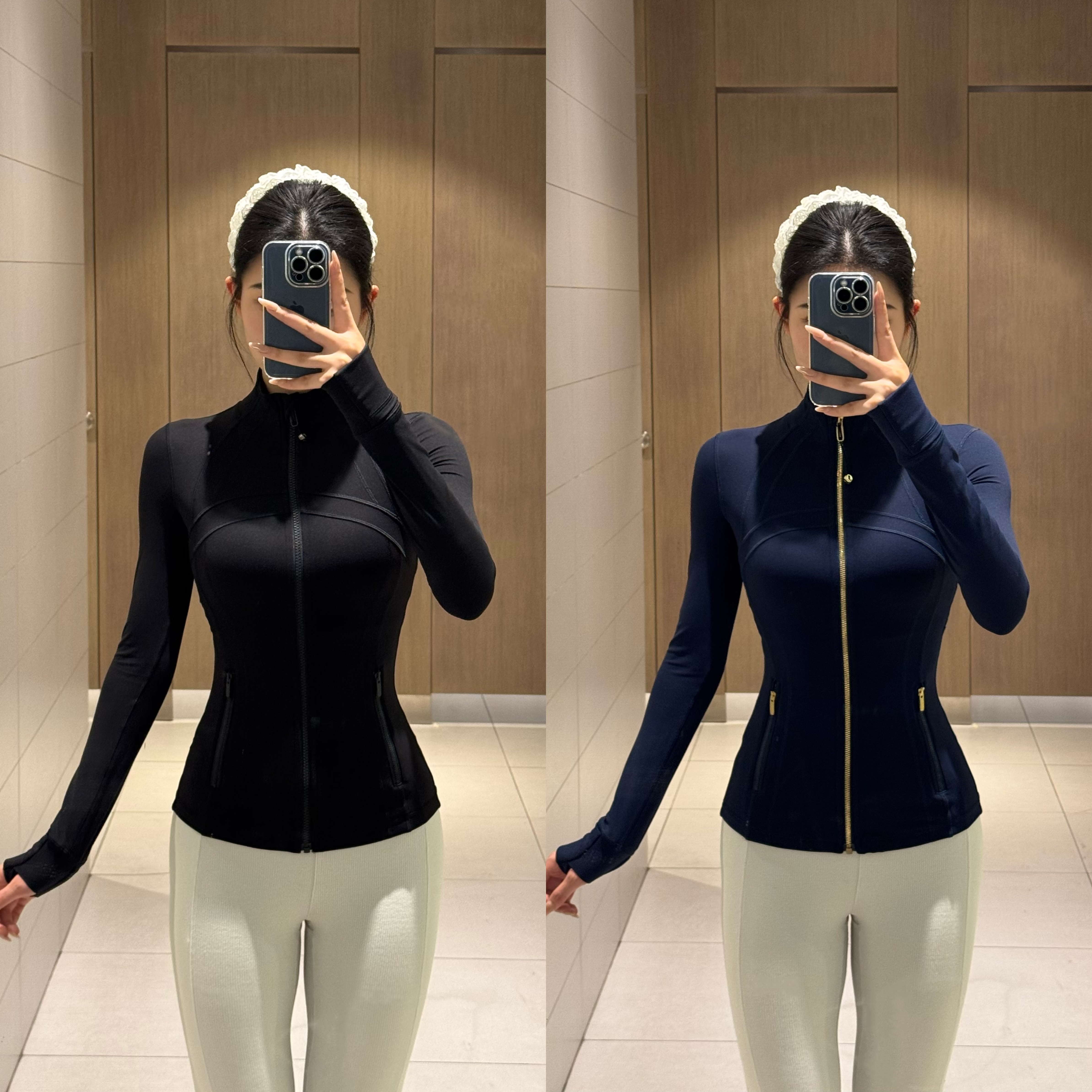 原立领软糯手感显瘦气质运动夹克四季可穿必入款修身瑜伽外套 