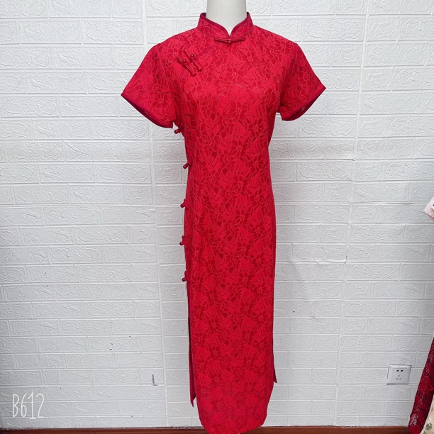 （154）XXL码 115斤-125斤 中国风旗袍 长度115cm改良旗袍