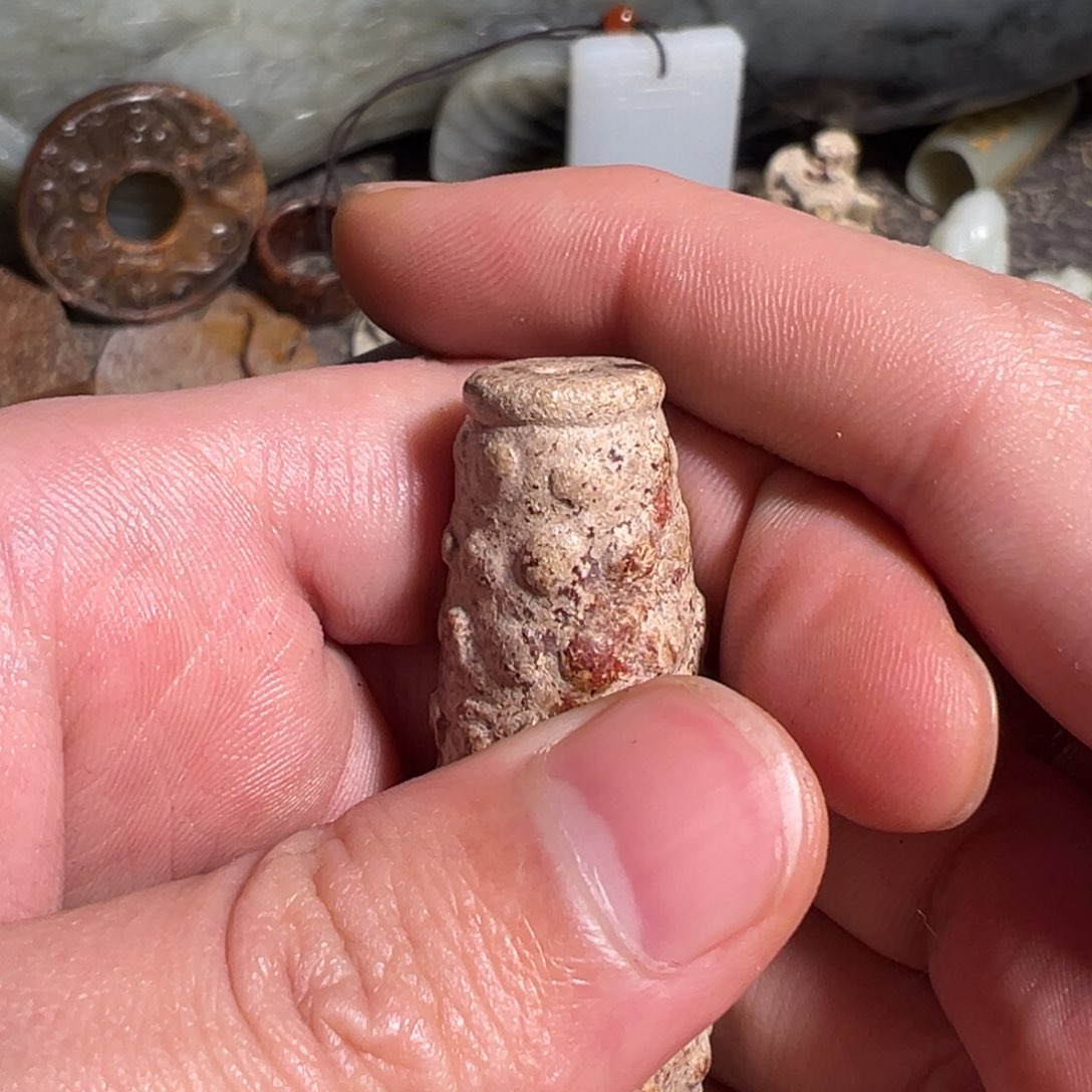 和田玉如图未镶嵌自**乐